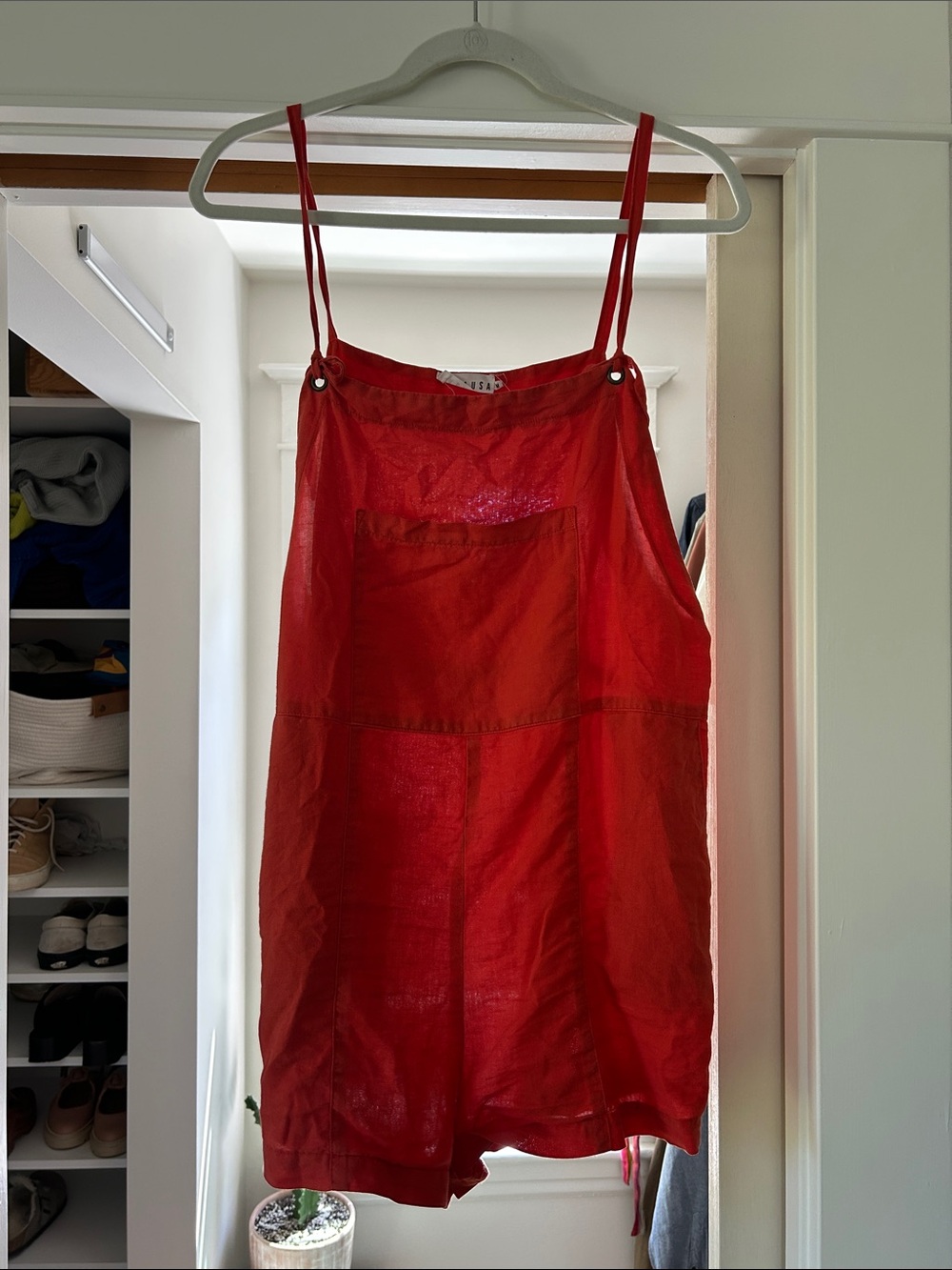 LACAUSA linen poppy jumper